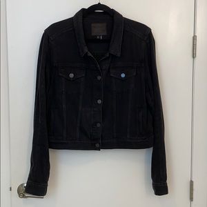 PAIGE denim jacket in black